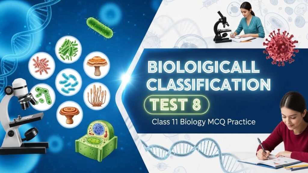 Biological Classification Chapter-Wise Test 8