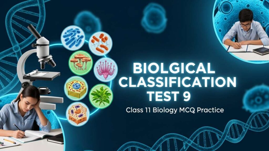 Biological Classification Chapter-Wise Test 9