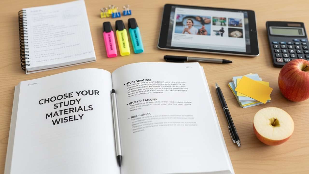Choose Your Study Materials Wisely