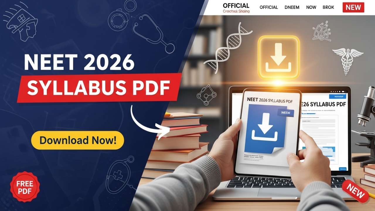 How to Download NEET 2026 Syllabus PDF