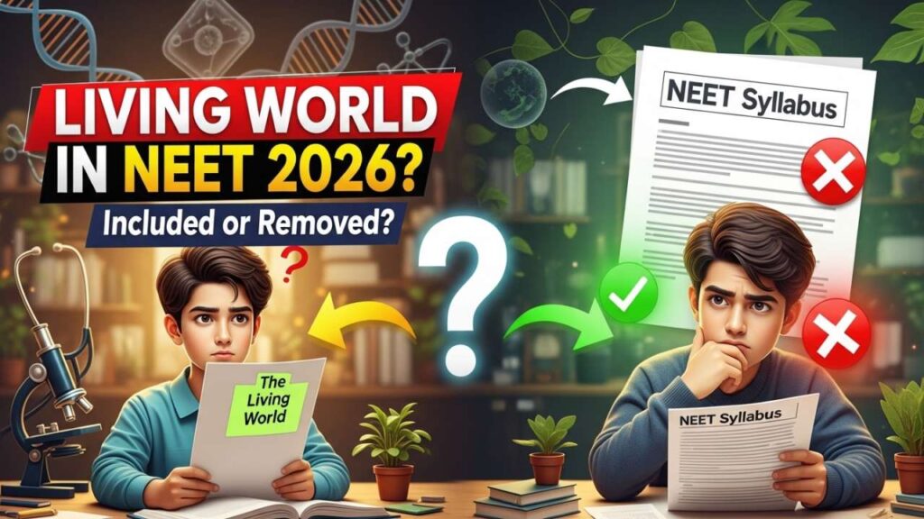 Is Living World in NEET Syllabus 2026