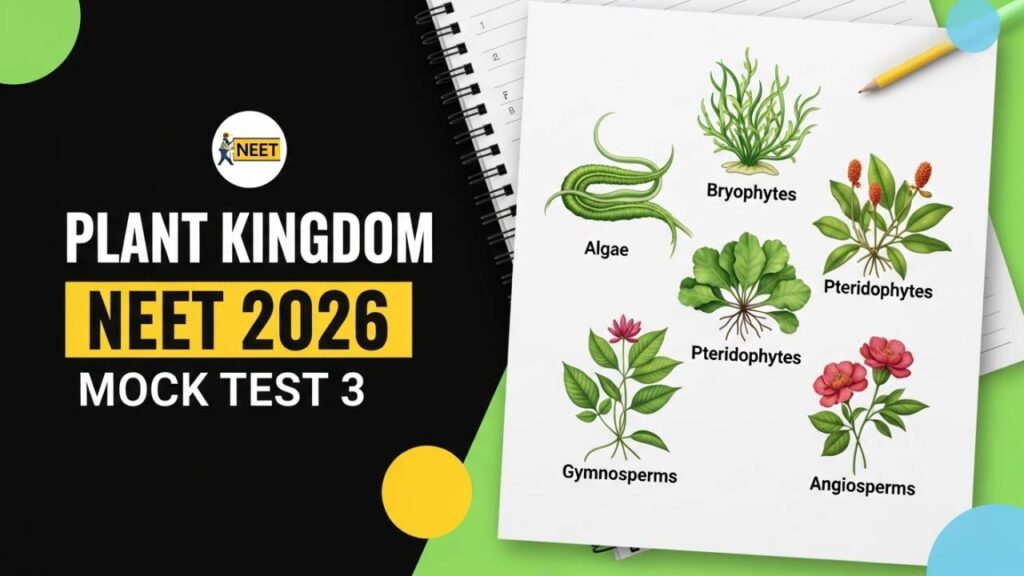 NEET 2026 Plant Kingdom Mock Test 3