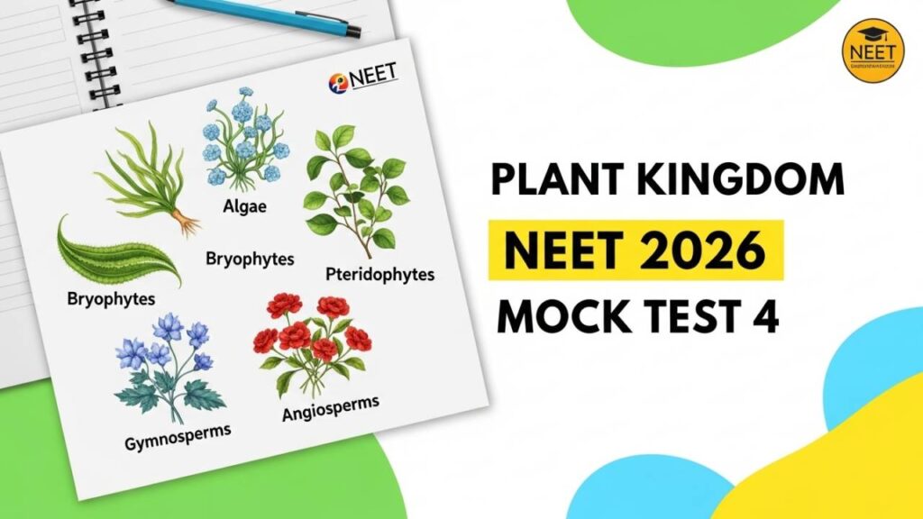 NEET 2026 Plant Kingdom Mock Test 4 –
