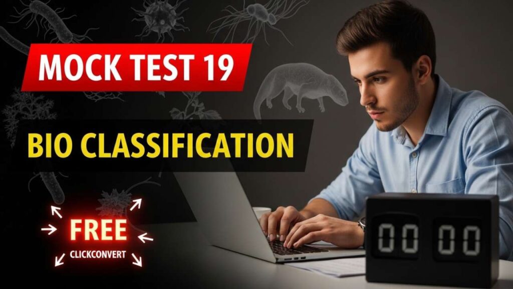NEET Biology Mock Test