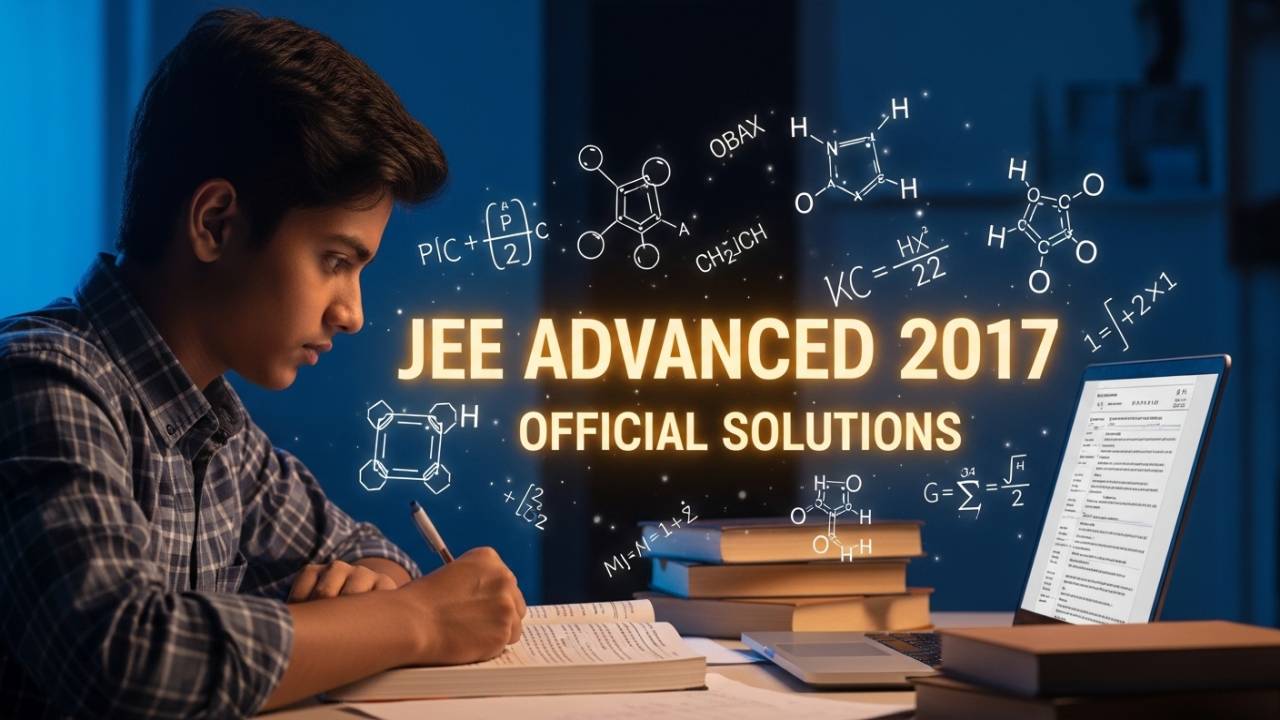 EE Advanced 2017 Official Question Paper Solutions