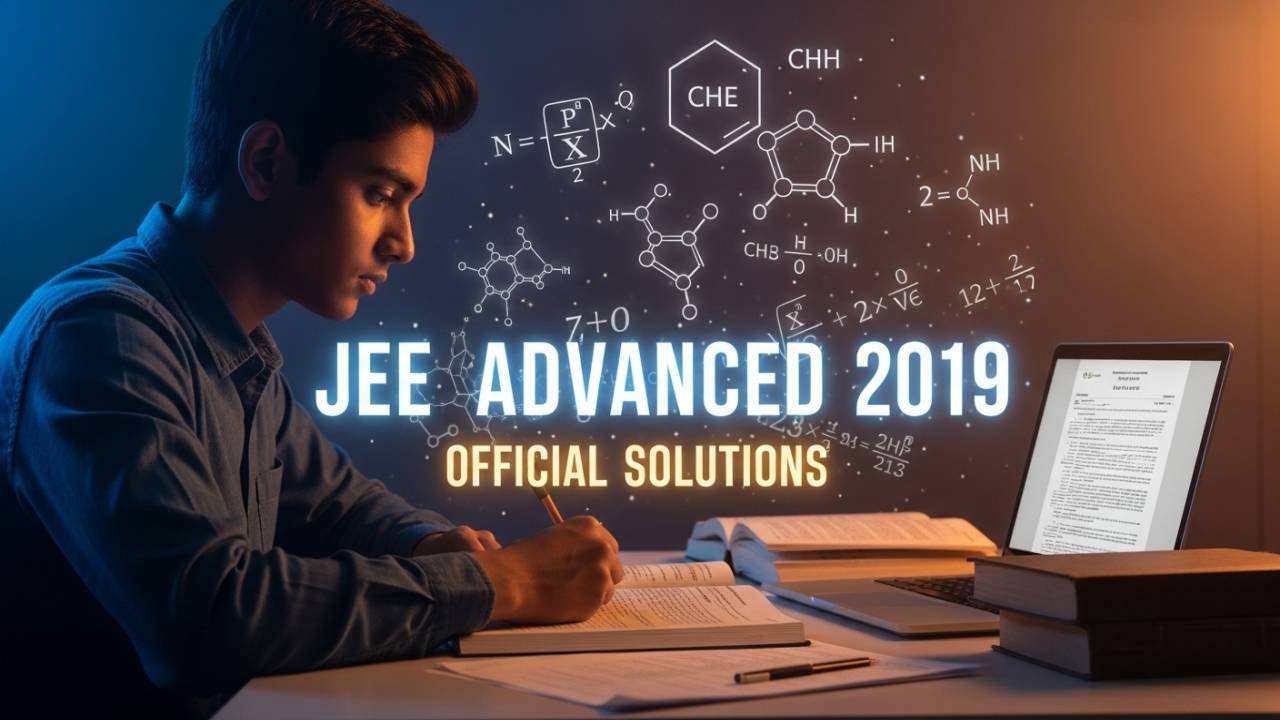 JEE Advanced 2019 Official Question Paper Solutions