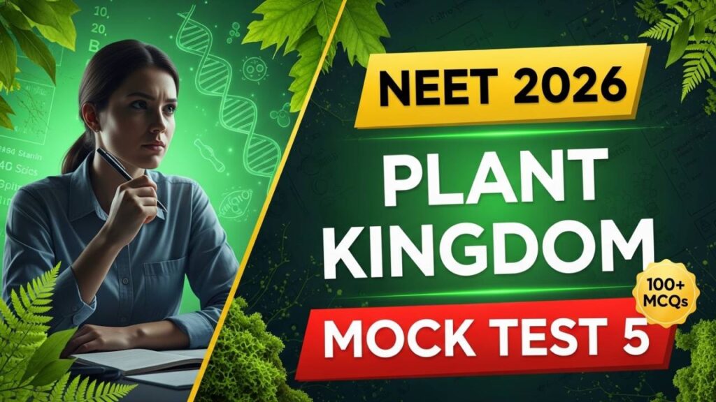 NEET 2026 Plant Kingdom Mock Test 5