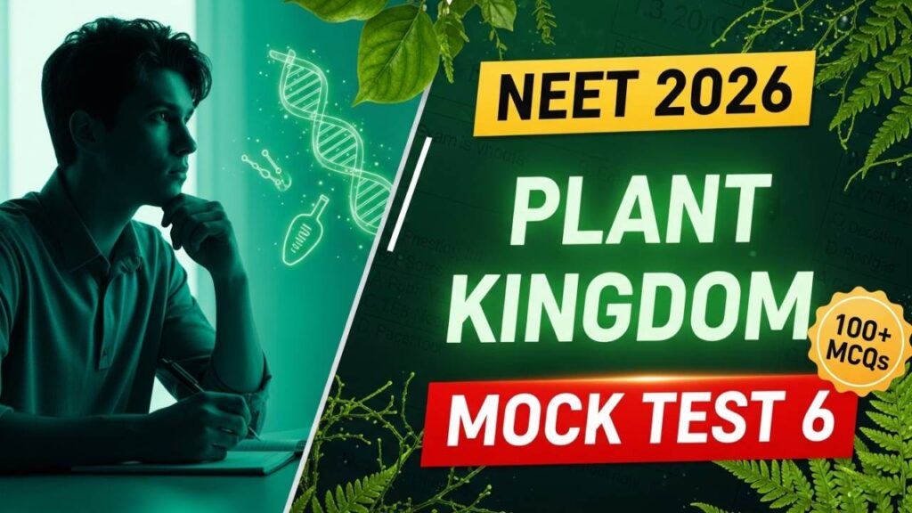 NEET 2026 Plant Kingdom Mock Test 6
