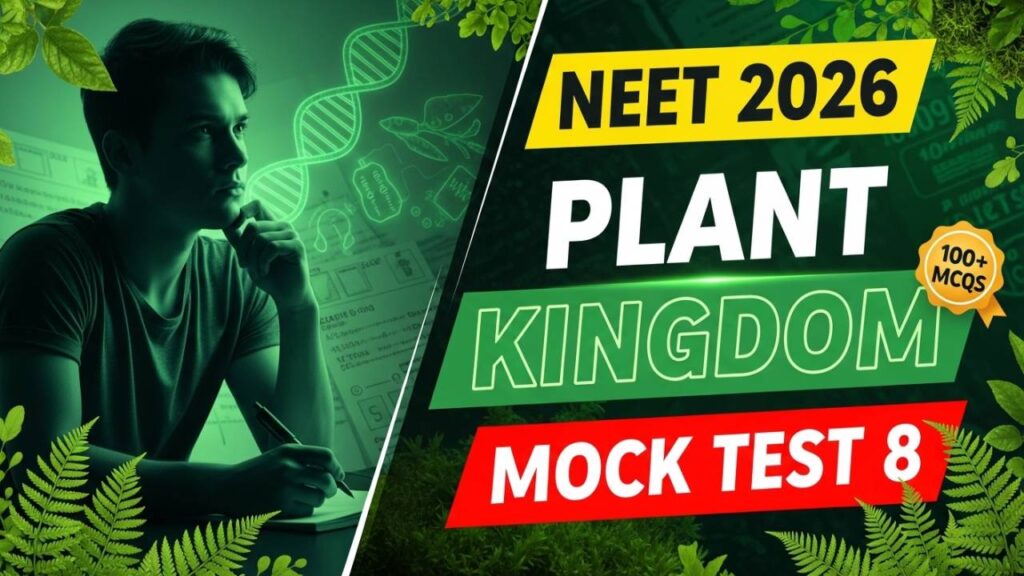 NEET 2026 Plant Kingdom Mock Test 8